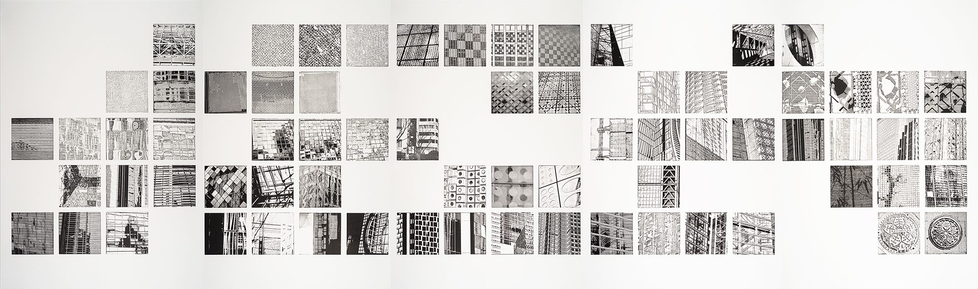 A series of photographs showing different patterns and designs.